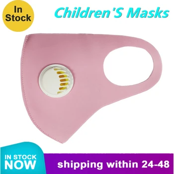 

Children'S Masks Anti-Dust Protective Mask Anti-Odor Anti-Spit Mask Anti-Fog Washable Mask With Breathing Valve 1Pcs