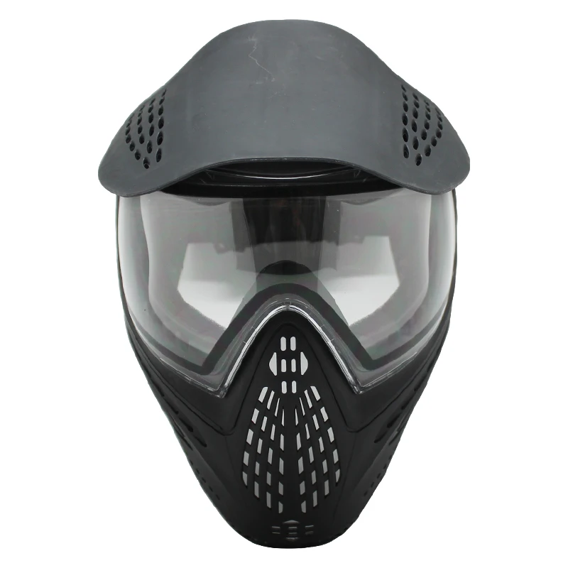Masque Paintball Anti Fog DYE I4, lentilles thermiques avec visière et doubles sangles