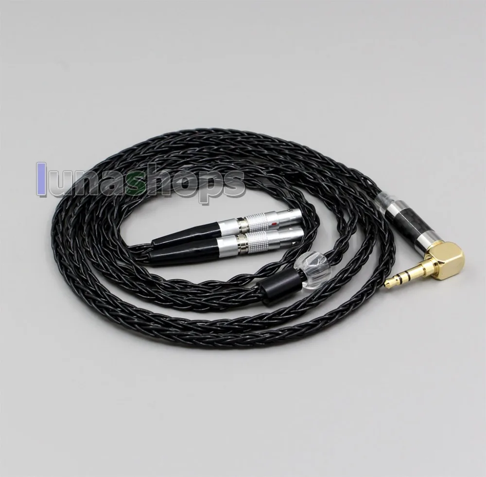LN006334 XLR Balanced 8 Cores Silver Plated Headphone Cable For Ultrasone Veritas Jubilee 25E 15 Edition ED 8EX ED15 Headphone