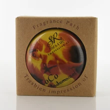 15 г Твердый парфюм для мужчин и женщин Цветочный портативный круглый ящик твердый парфюм бальзам для тела аромат уход за кожей эфирное масло