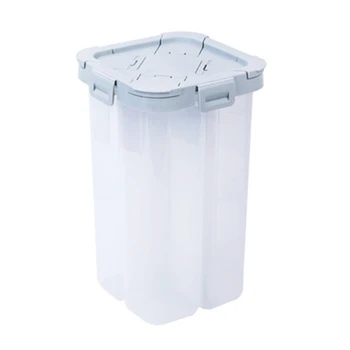 

Separate Transparent Grain Storage Bottle Household Kitchen Food Moisture-Proof Sealed Cans Dry Cereal Container