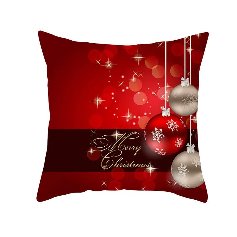 Рождественское украшение, наволочка для подушки, Рождественское украшение для дома, рождественские подарки, Новогоднее украшение - Цвет: 6