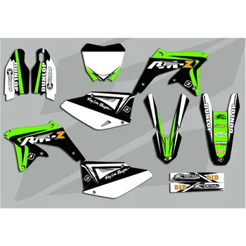 

for Suzuki RMZ450 2008-2017 New Full Graphics Decals Stickers Custom Number Name Glossy Bright Stickers Waterproof