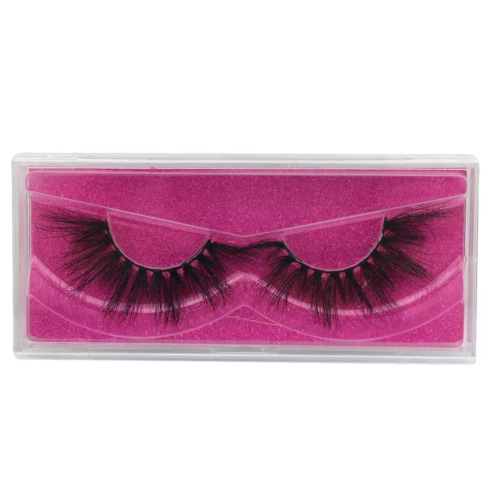 

Popular Ladies I Mink False Eyelashes 27mm Eyelashes Thick Long And Slender Fluffy Handmade Cruel Mink-Free Eyelash Makeup Tools