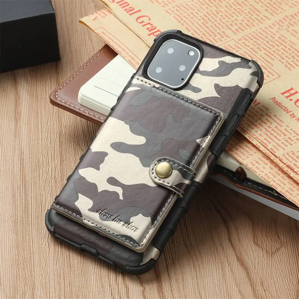 KISSCASE армейский зеленый кожаный чехол для телефона iPhone 11 Pro Max XR XS MAX 7X8 кошелек Чехол Coques для iPhone 8 7 6 6S Plus Fundas