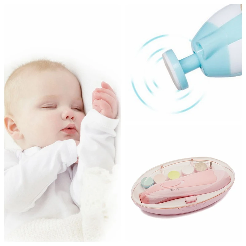 

Portable Electric Safe Baby Trimmer Nail Clipper Cutter Manicure Pedicure Clipper Scissors Kids Infant Baby Cutter Nail Care