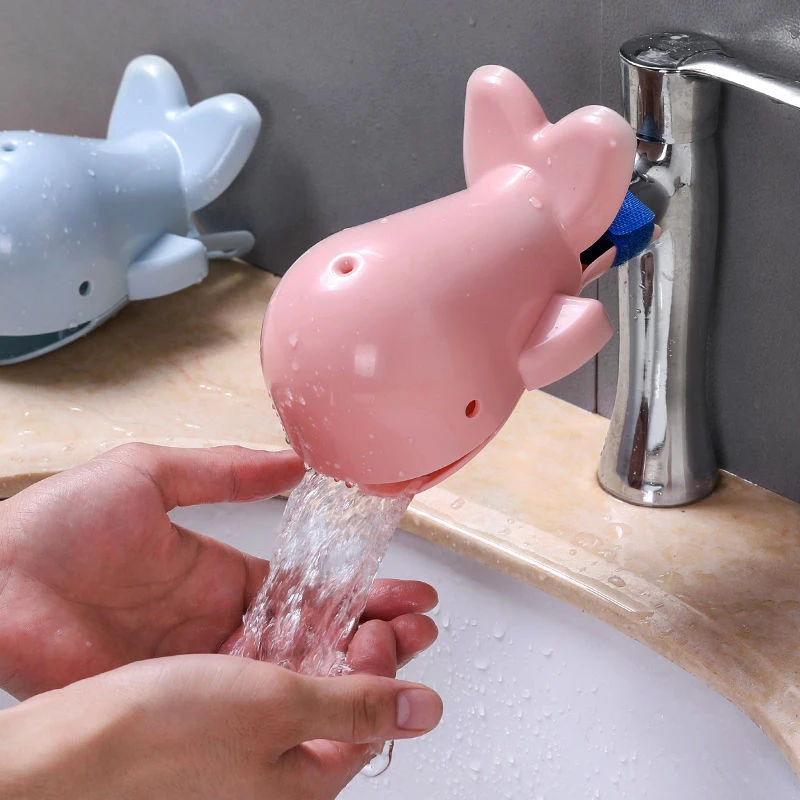 

Faucet Extender Baby Faucet Extender Children Handwashing Extension Cartoon Extension Splash-Proof Head Tap Water Conduit Nozzle