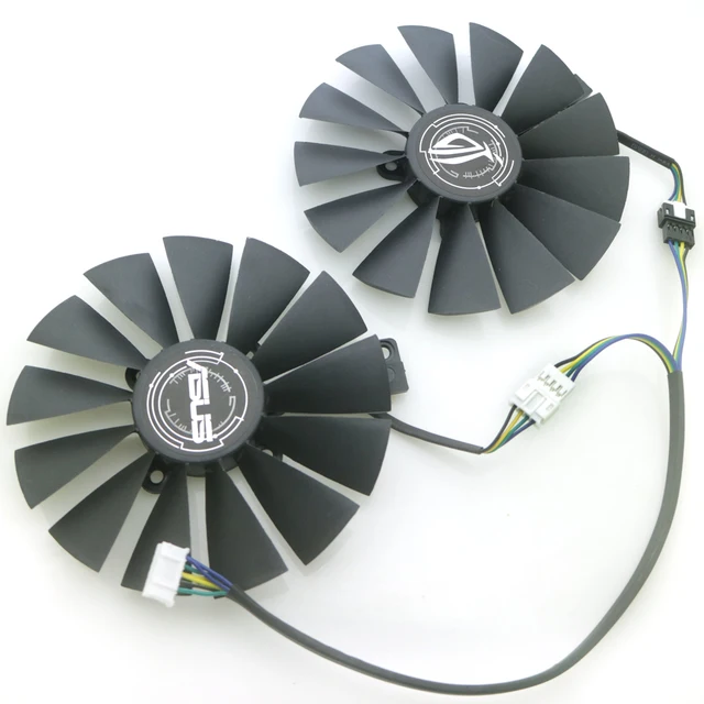 T129215SM 12V 0.25AMP 95mm GPU Fan For ASUS GEFORCE GTX 1080Ti ROG POSEIDON PLATINUM Graphics Card Cooler Cooling Fan T129215SM-Pair