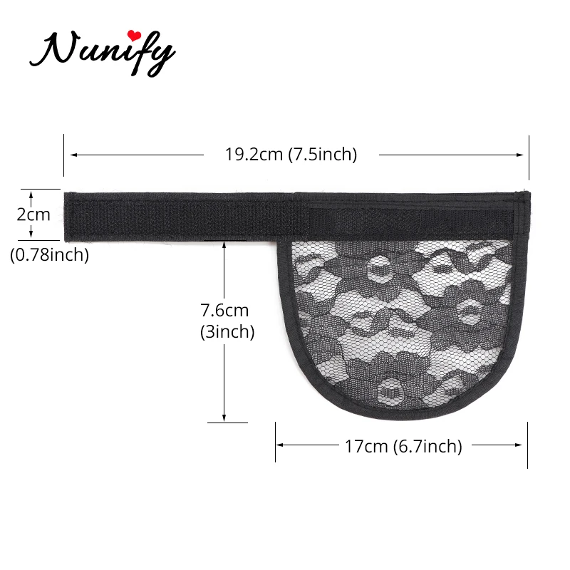 Nunify Hair Net Making Ponytail Hairnet For Ponytail Afro Puff Bun Net Weaving Cap Wig Making Tools Drawstring Pony Tail Net