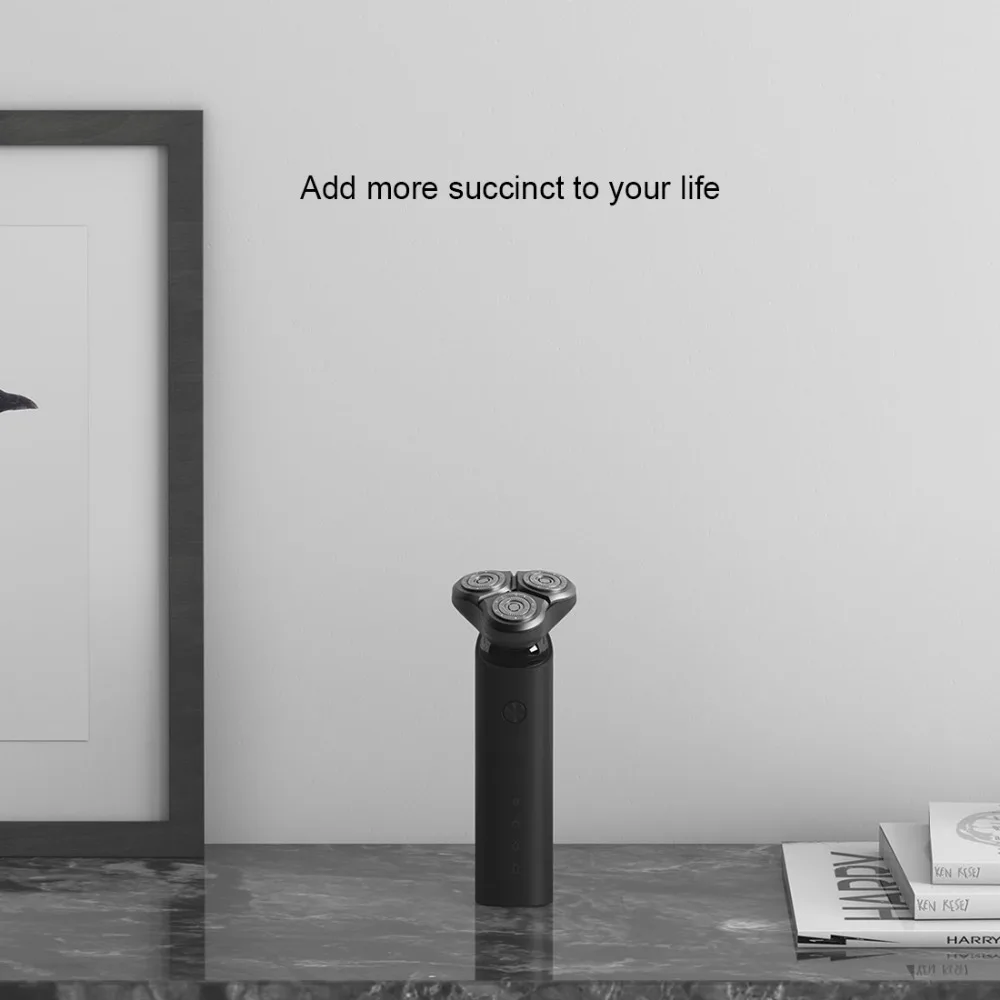 Оригинальная электрическая бритва Xiaomi Mijia Flex Razor Head 3 сухой влажный бритвенный моющийся основной-Sub Dual Blade Turbo+ Mode Comfy Clean