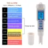 yieryi 4 in 1 TDS PH Meter PH/TDS/EC/Temperature Meter Digital Water Quality Monitor Tester for Pools, Drinking Water, Aquariums ► Photo 3/6