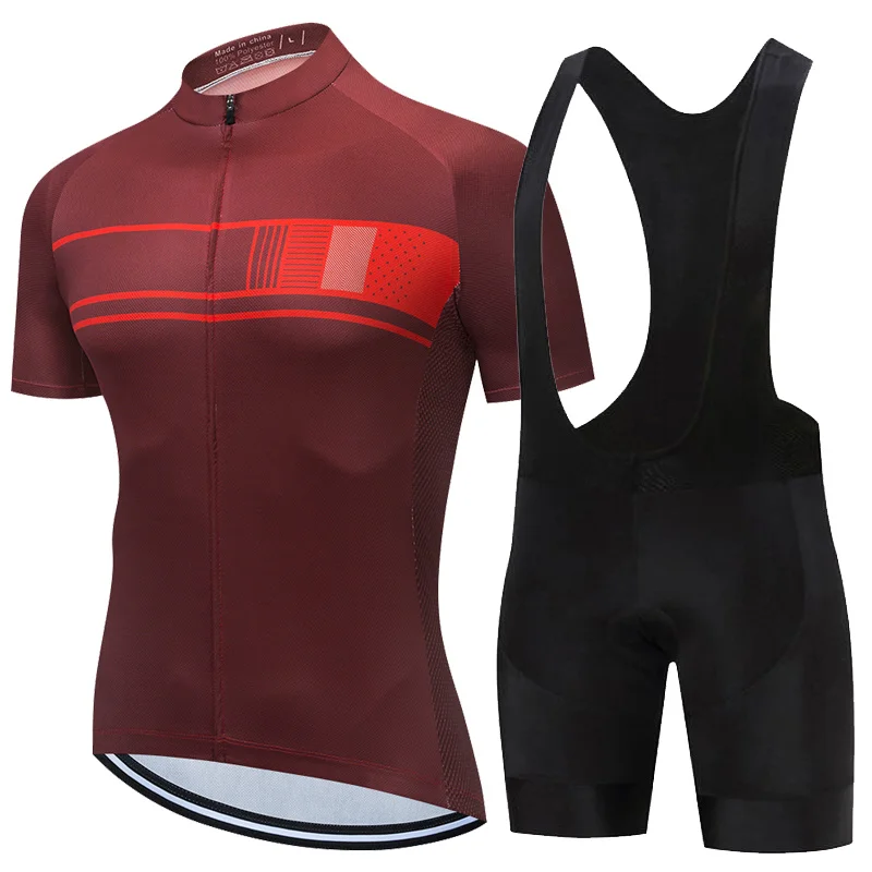 Teleyi men's bicycle Pullover and underwear set mountain bike uniform quick drying clothing 5D black 2021 | Спорт и развлечения
