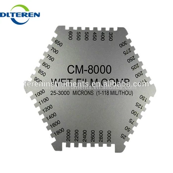 

Low cost wet paint coating thickness tester CM-8000