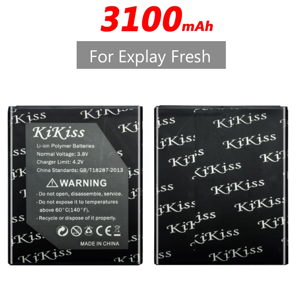 3100 мАч аккумулятор мобильного телефона для Explay Fresh+ номер отслеживания