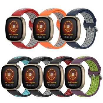 

Replacement Wristband Strap For fitbit Versa3 Versa 3 Band Silicone Smart Watchband bracelet For fitbit Sense Watch Bands Wrist