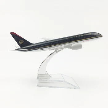 

1/400 Scale Plane Model Airplane Royal Jordanian Aircraft Model Boeing 787 Airways Metal Airlines Diecast Toys Collection