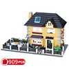 City house architecture Super Villa Cottage Creator sets model building blocks bricks Friends Kid Toy Children ideas Chinoiserie ► Photo 3/6