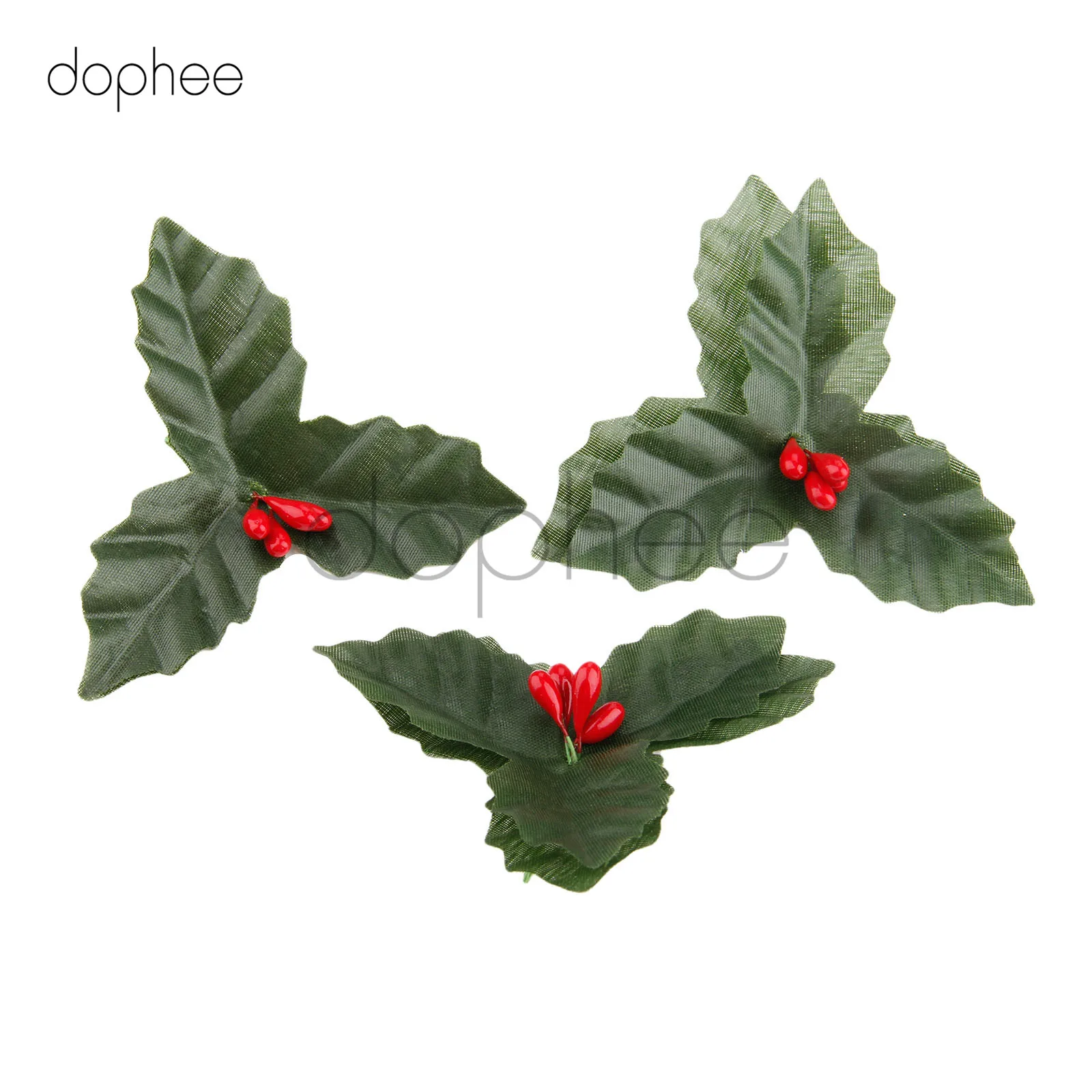 Dophee 10 шт. искусственные ягоды Холли для свадьбы вечеринки украшения дома