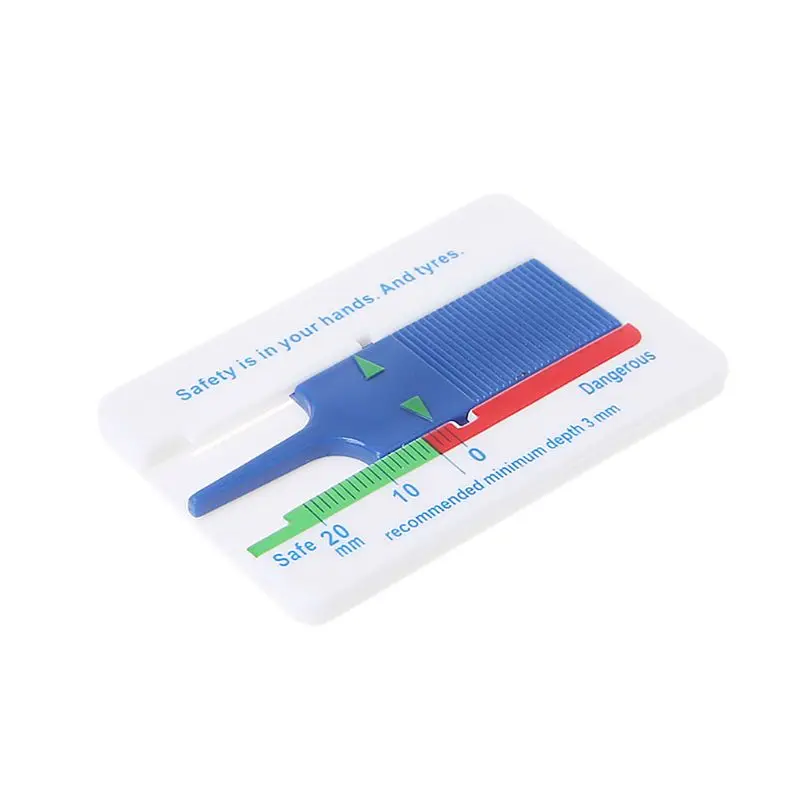 

Tyre Tread Depth Gauge Car Motorcycle Trailer Wheel Measure Tool Depth Caliper 95AA