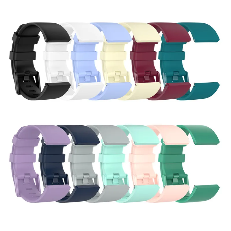 Мягкий силиконовый ремешок для часов для Fitbit Versa 2 Смарт-часы браслет дышащий Браслет для fitbit versa/versa lite Band