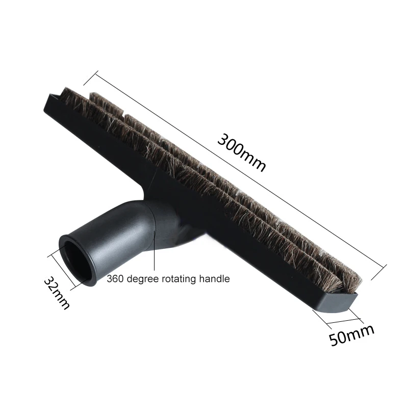 Mixed Horse Hair Floor Brush Vacuum Cleaner Tip Brush Interface Inner Diameter 32Mm