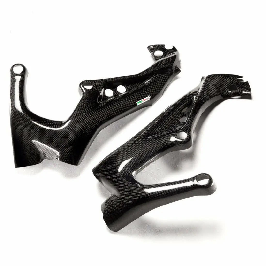 carbonin MT-09 フレームプロテクター WW4692 For YAMAHA MT-09 100% Carbon Fiber Frame Cover Protector