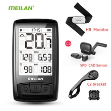 Decesy Bicycle Speedometer,Bike Odometer with Cadence,Speed and Heart Rate 3 in 1 Sensor for All Mountain /& Road Bike