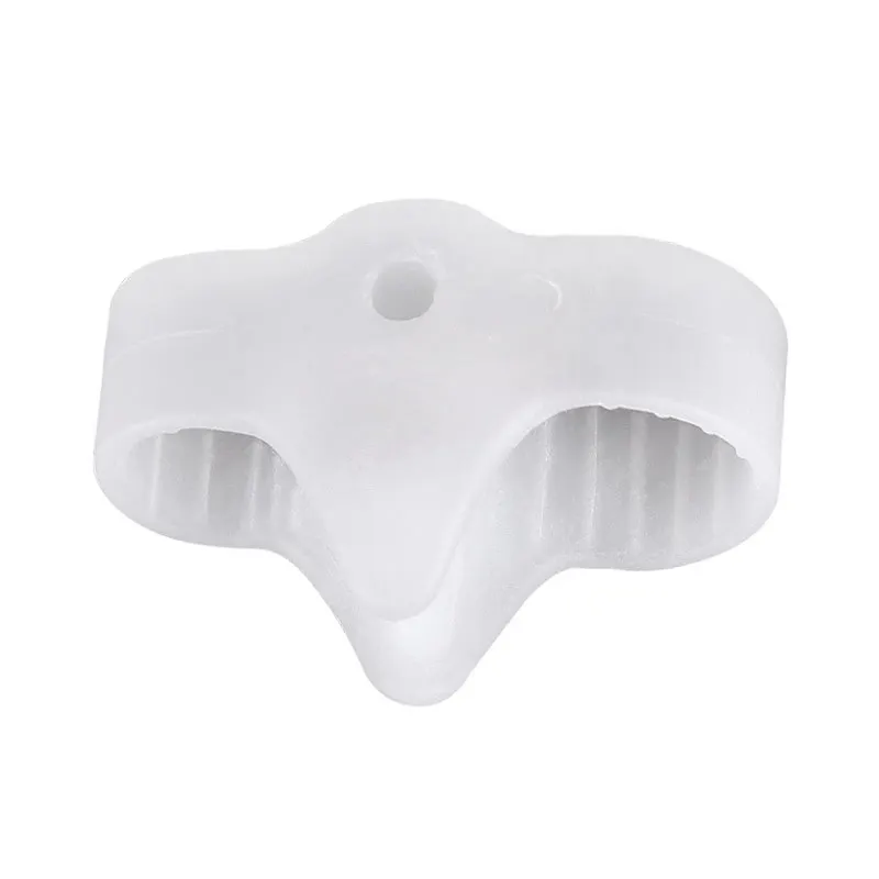 Gel Toe Separator Corrector Protector Pads Silicone Straightener Thumb Valgus Adjuster Pain Relief Foot Care Tools 2pieces = 1pair toe separators toe corrector toe spreader finger toe separator toe protectors
