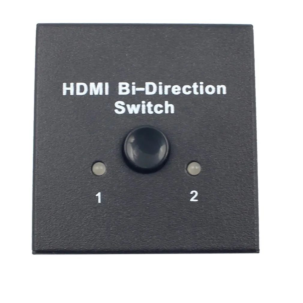 HDMI переключатель с пультом дистанционного управления 2X1 или HDMI сплиттер 1X2 HDMI двунаправленный переключатель HDMI сплиттер Селектор с HDCP поддерживает со сверхвысоким разрешением Ultra HD, 4K