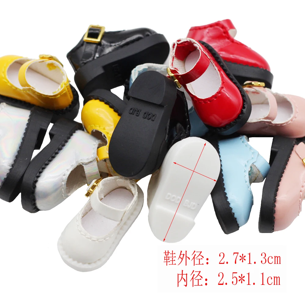 Doll Shoes 1Pair 1/12 BJD ob11 For Obitsu11 GSC DOD Body Dolls Socks OB11 Princess Clothes Accessories Toys