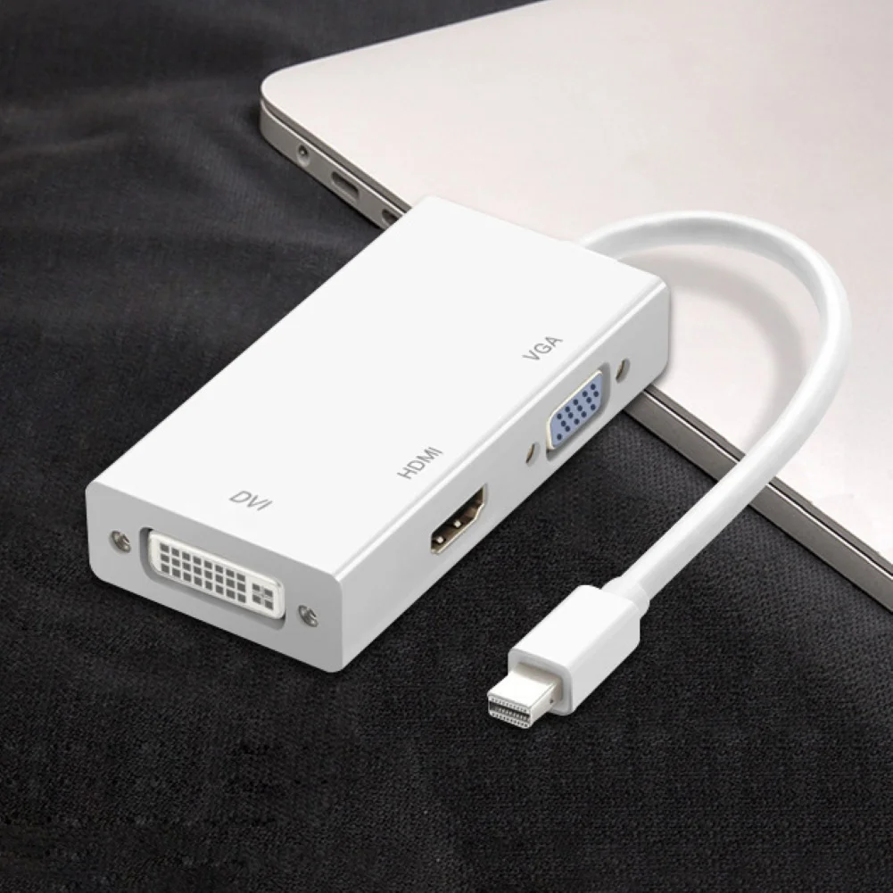Портативный Micro USB Mini 1080P DP к HDMI VGA DVI кабель адаптер конвертер для Macbook Pro удобный в использовании