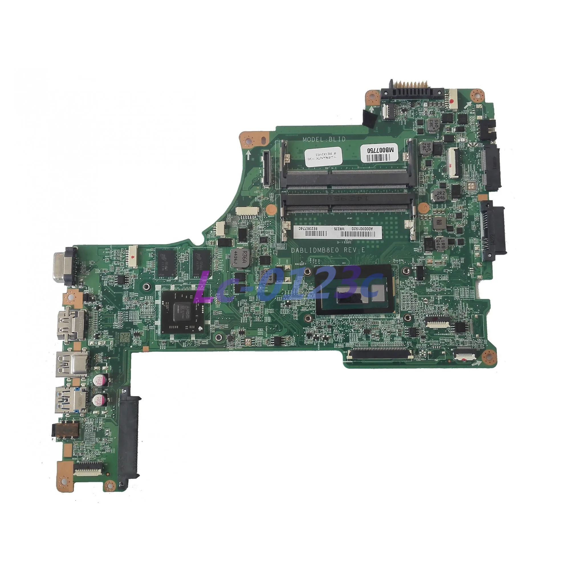 Fulcol для Toshiba Satellite L50-B Материнская плата ноутбука с I3-4025U cpu A000301920 DABLIDMB8E0 DDR3