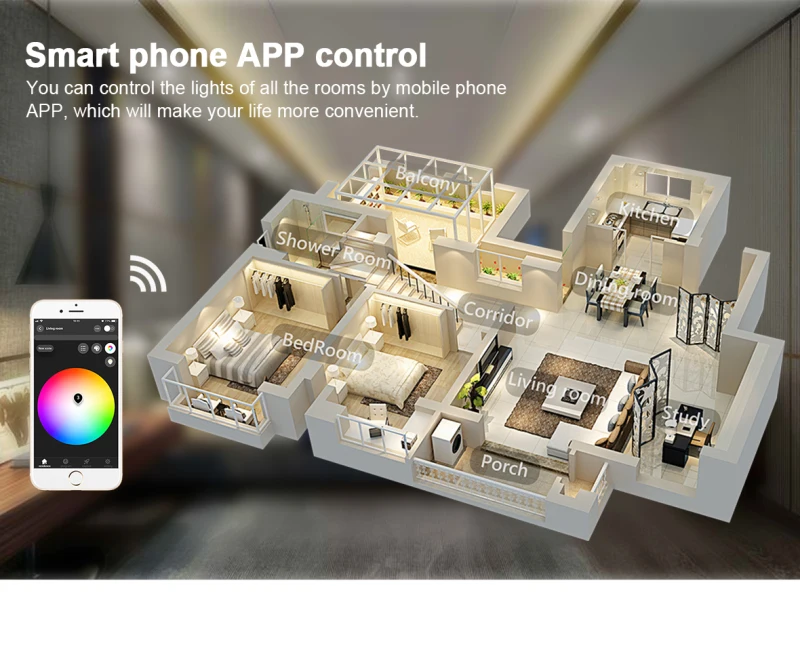 GLEDOPTO Zigbee RGB+ CCT светодиодный светильник 4 Вт E12/E14 декоративная лампа с регулируемой яркостью, совместимая с Amazon Echo Plus AC