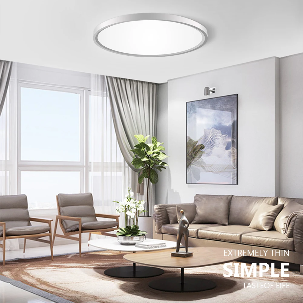 

Ultra Thin LED Ceiling Light Mounted for Living Room Surface Mounted Led Ceiling Lighting 18W/24W/36W/38W Modern Led Lamp light