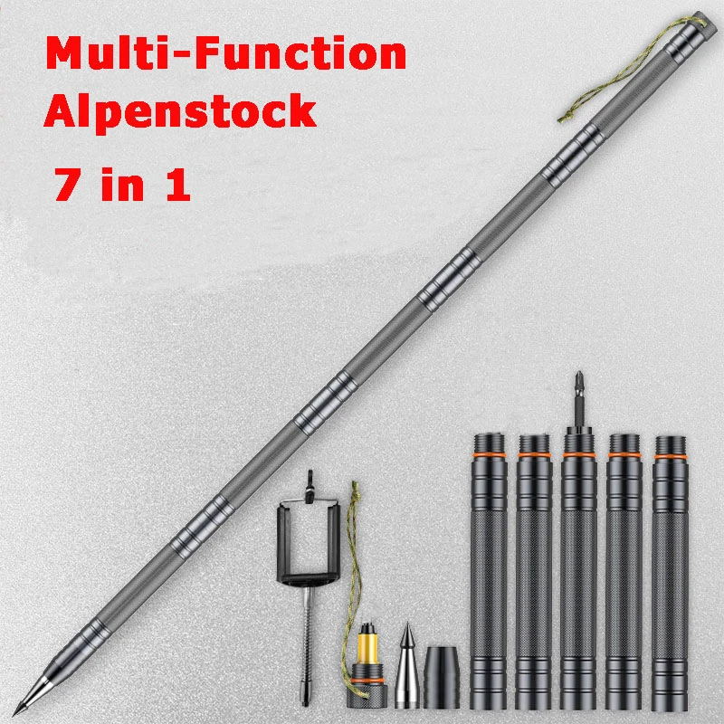 Survival Stick Outdoor Trekking Pole 