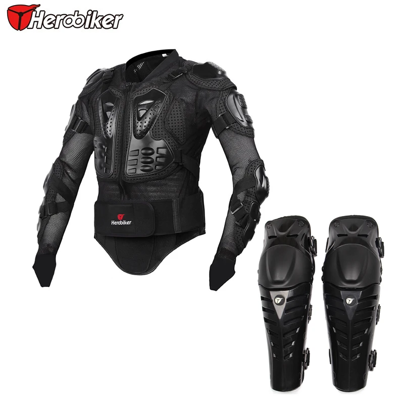 Automotive Motorcycle & ATV L HWK Motorcycle Jacket Full Body Armor