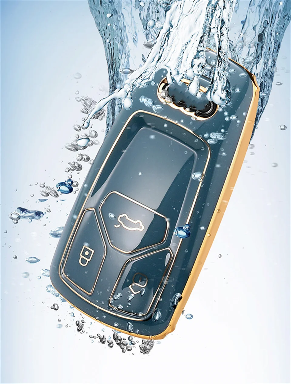 Cover custodia chiave auto per Audi a1 a3 8v a4 b9 a5 a6 c7 q3 q5 q7 tt - H194f2970b8cd419fa5373867cc7dd54eK