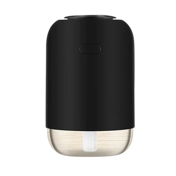 

EAS-Mini Air Ultrasonic Humidifier USB Charging Led Night Light Aromatherapy Essential Oil Aroma Diffuser for Home Car Office Bl