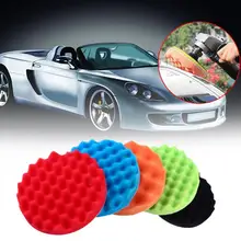 

70% Dropshipping!!7Pcs/Set Sponge Polishing Pad Wave Durable Round 7 inch Car Buffing Buffer Wheel for Auto