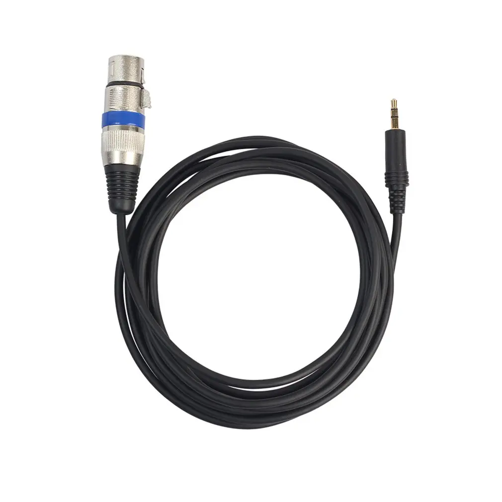 Xlr 3 Pin Female To Right Angle 1/8 Xlr3F To Right-Angle 3.5 Mm Trs For Dv Camera/ Microphone Mic 355630 351830 352030