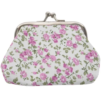 

Women Lady Retro Vintage Flower Small Wallet Hasp Purse Clutch Bag