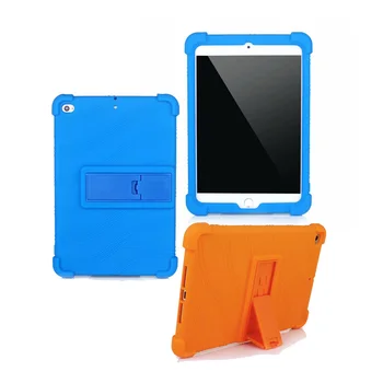 

200PCS/Lot For Apple iPad Mini 4 5 Silicone Cover 7.9 Tablet Soft Stand Case