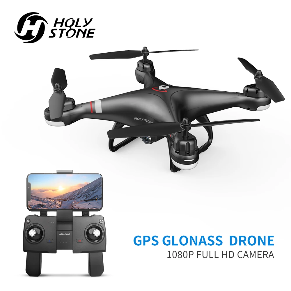 Holy Stone HS110G PRO GPS Дрон WIFI FPV 1080P HD камера RC следуй за мной Профессиональное видео Авто
