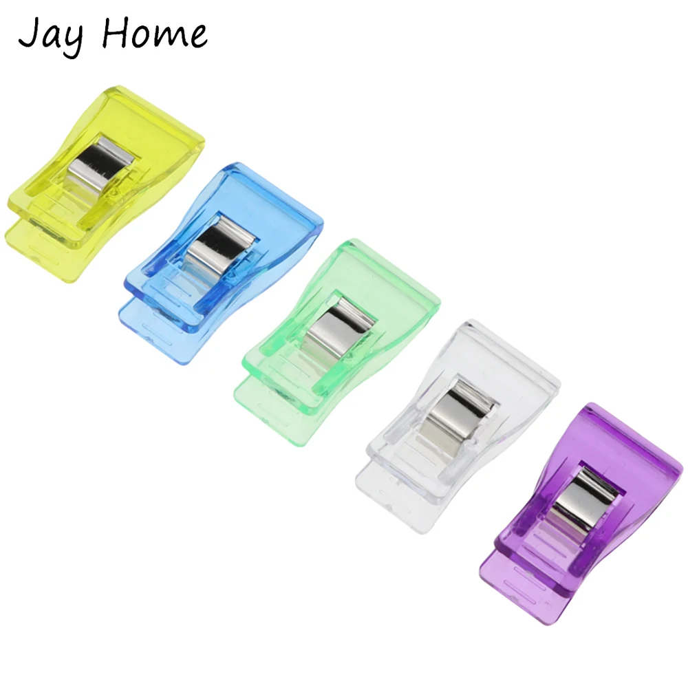 Sewing Craft Quilt Binding Plastic Clip Clamps  Clips Fabric Free Shipping  - 20pcs - Aliexpress