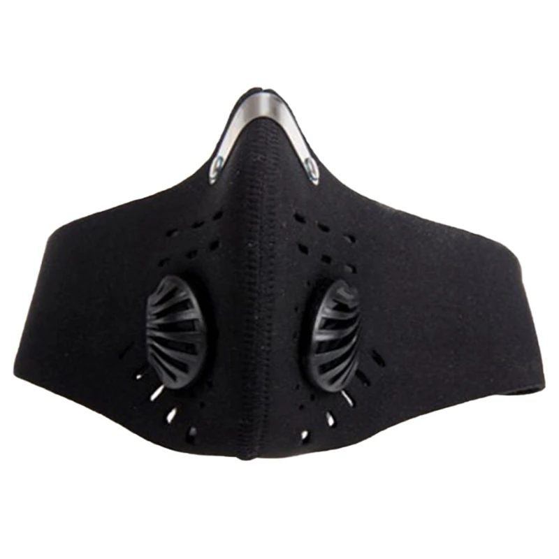 

Dust Mask Neoprene Smog Fog Motorbike Riding Face Mouth Custom Air Filter Anti Odor Smoke Dust Mask,Black