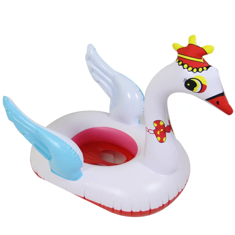 Летний детский мультяшный Лебедь безопасный надувной плавающий круг надувные изделия для плавания игровой бассейн игрушки спасательный