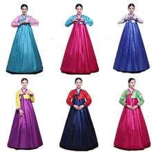 10 видов цветов, для женщин, ханбок, традиционные корейские костюмы, древняя народность, культура, вечерние платья для выступлений, топ, винтажная одежда