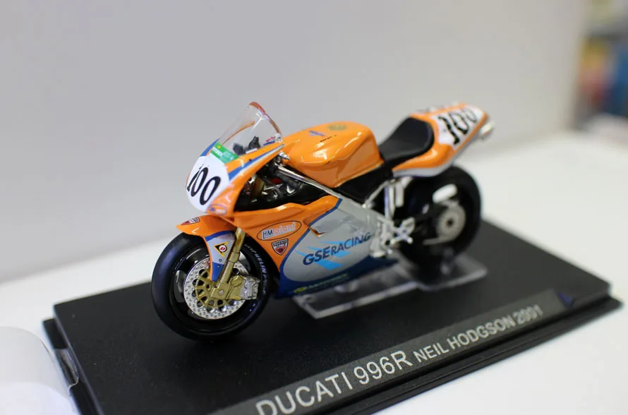 I XO 1:24 DU CATI 996R 100 #2001 Автомобильные Игрушки из сплава мотоцикла для детей детские
