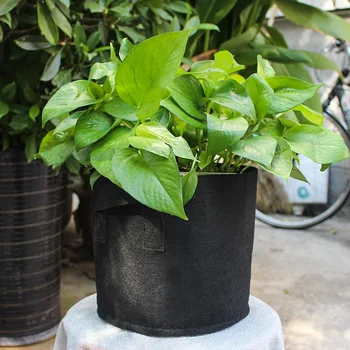 

1-50 gallon big Plant seedling Grow Bags pot home garden tools Potato strawberry fabric Vegetable eedling growing pots Non-woven