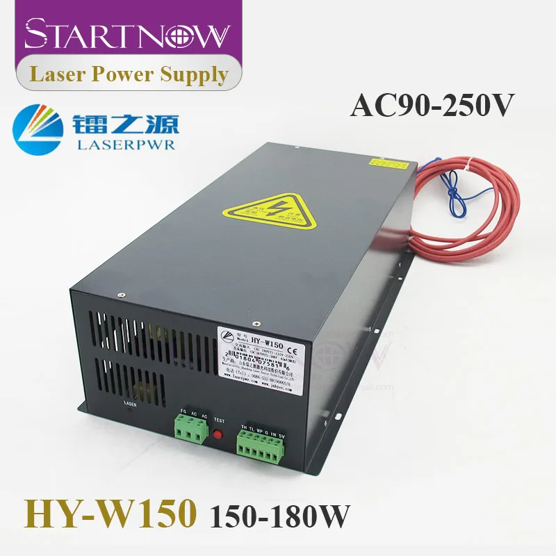 Startnow HY W150 CO2 лазерный источник питания 110 В 220 для 150 Вт 180 лазерная трубка W150W